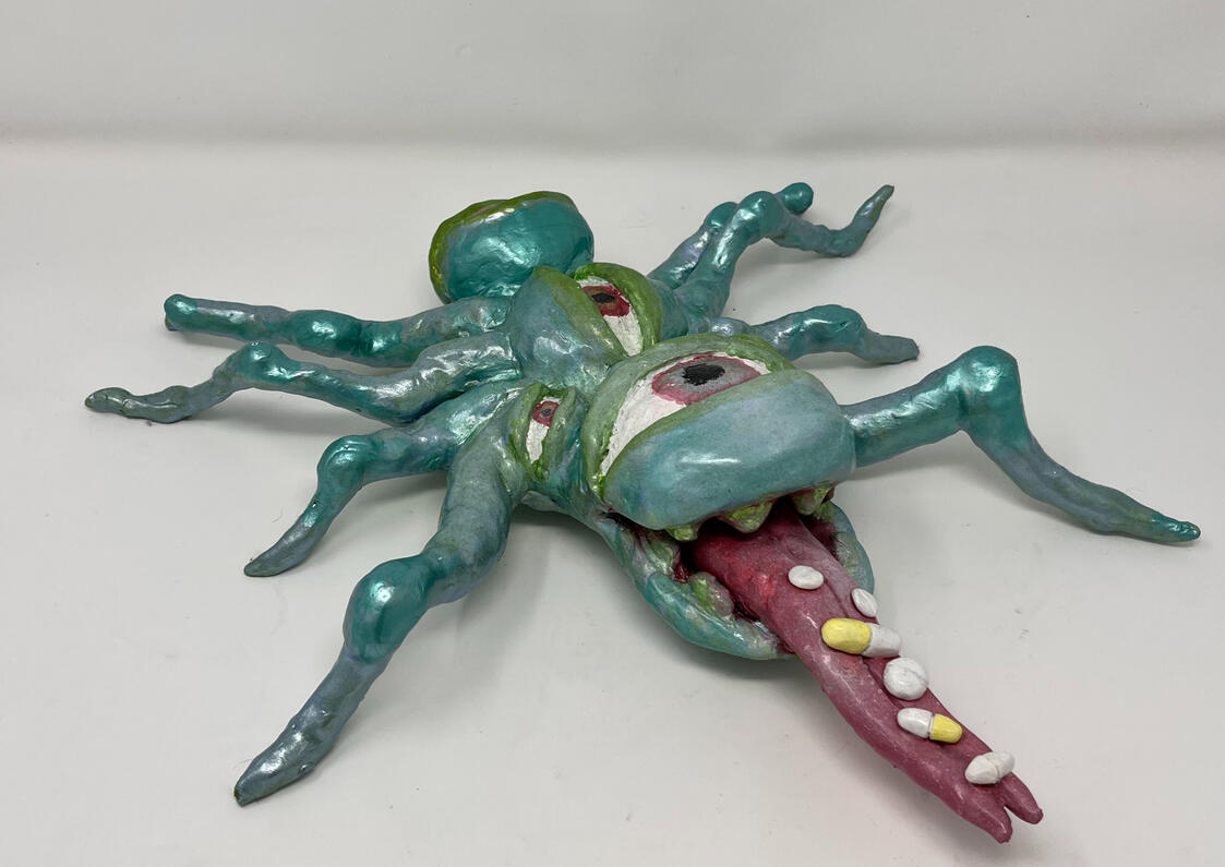 Oven Bake Clay and Acrylic Paint
